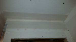 Hand Tape Angle — Wipe Down Mud from Seam