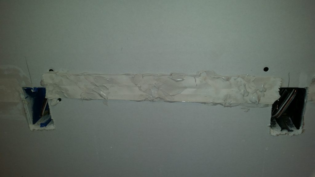 Banjo Taping — Apply Tape and Mud