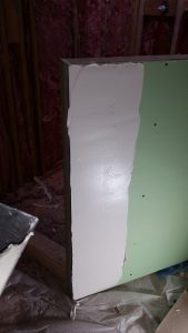 Corner Bead Mud — Apply Mud