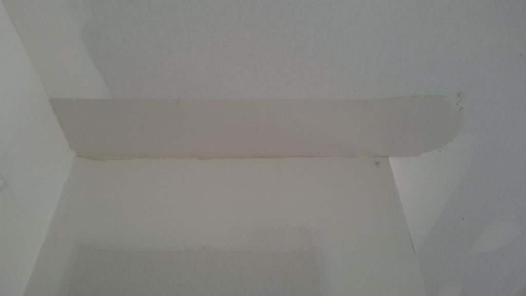 Angle Seam — Apply Mud