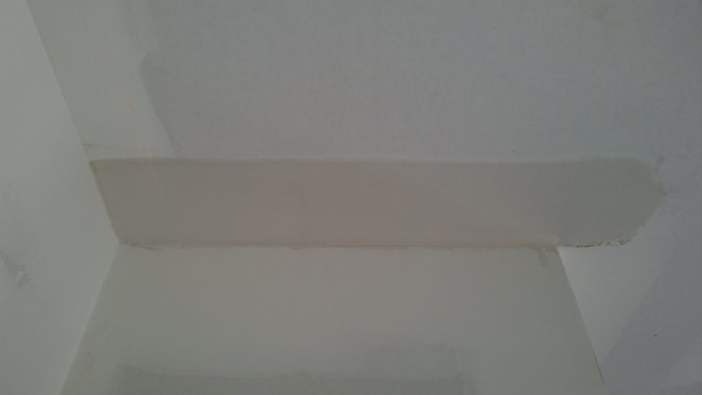 Angle Seam — Wipe Down Mud